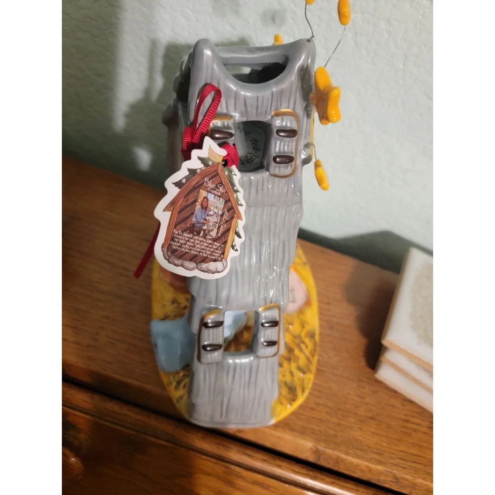 Blue Sky Clayworks 2009  Christmas Nativity Tea‎ Light Candle Holder 8